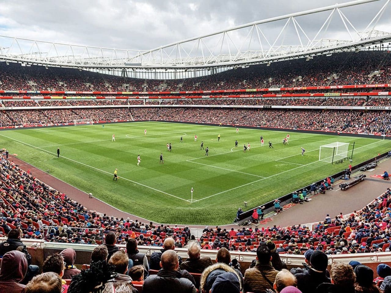 Arsenal club level view 2
