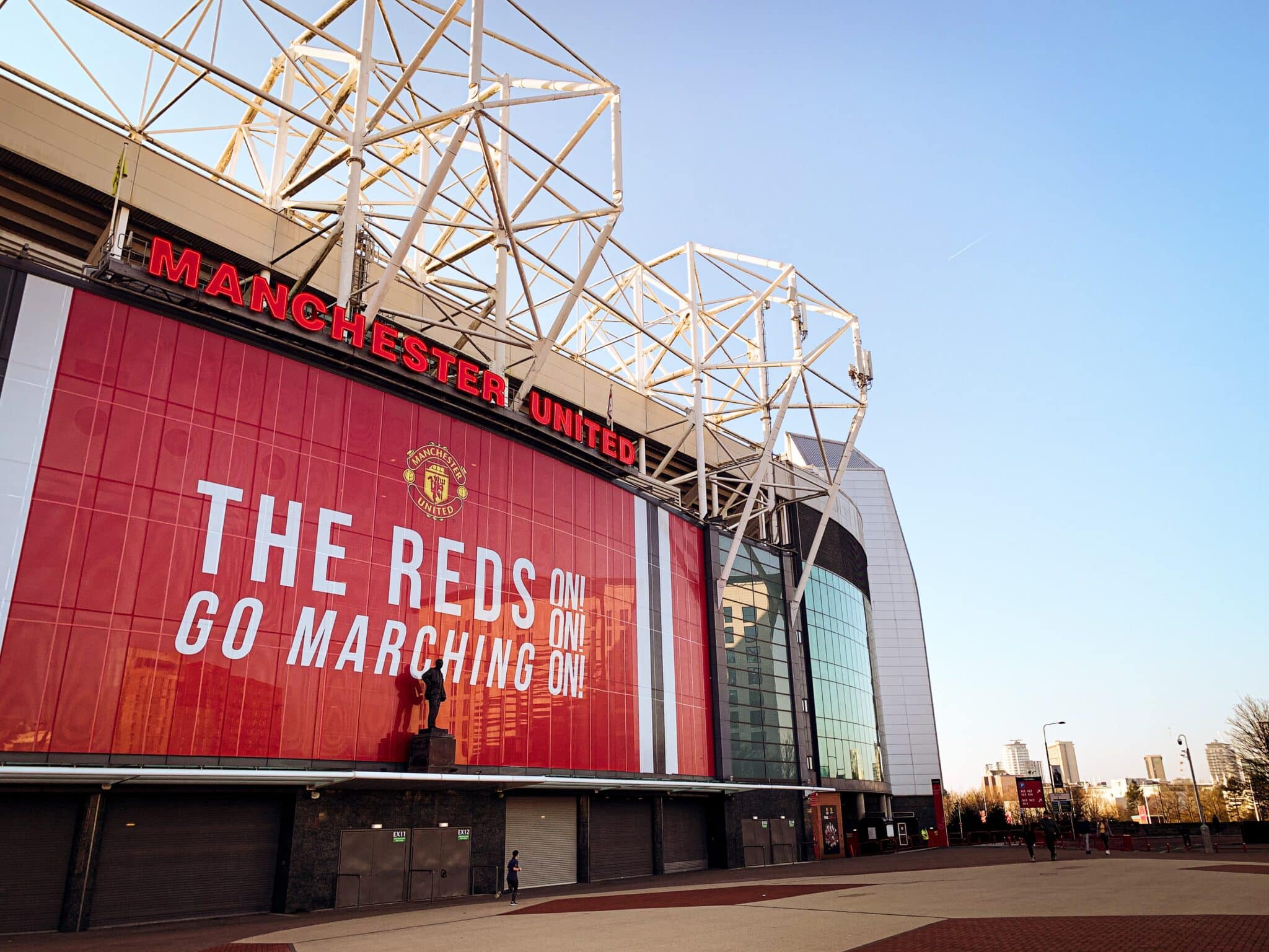 Outside Man United Old Trafford